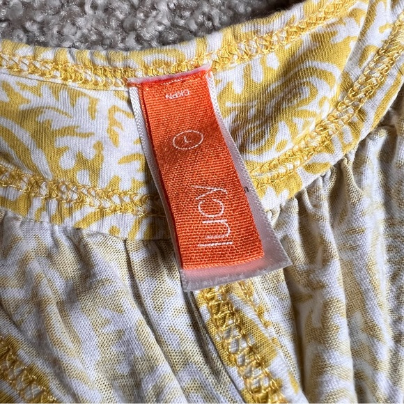 Lucy Paisley Ombré Criss-Cross back Tank - Picture 5 of 6